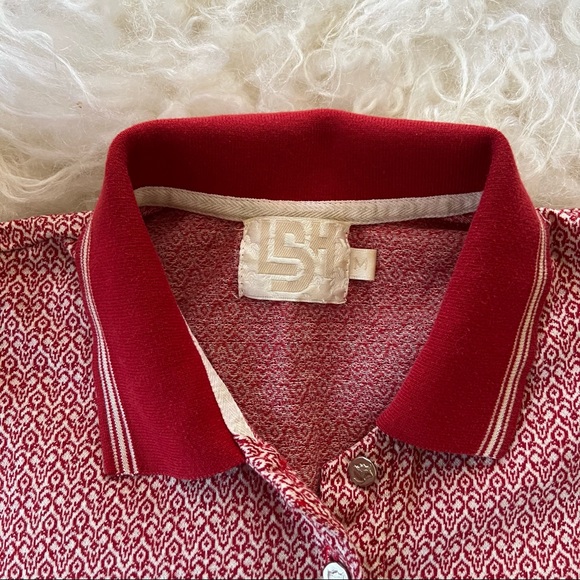 Rare 1970's Vintage Sleeveless Top, L54 Brand Textile Sample - Picture 2 of 3